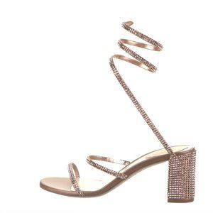 RENÉ CAOVILLA Crystal Gladiator Sandals